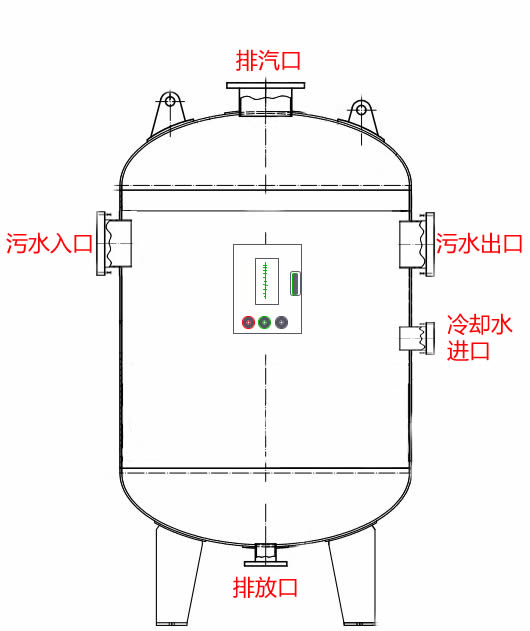 排污降溫罐-排污減溫罐